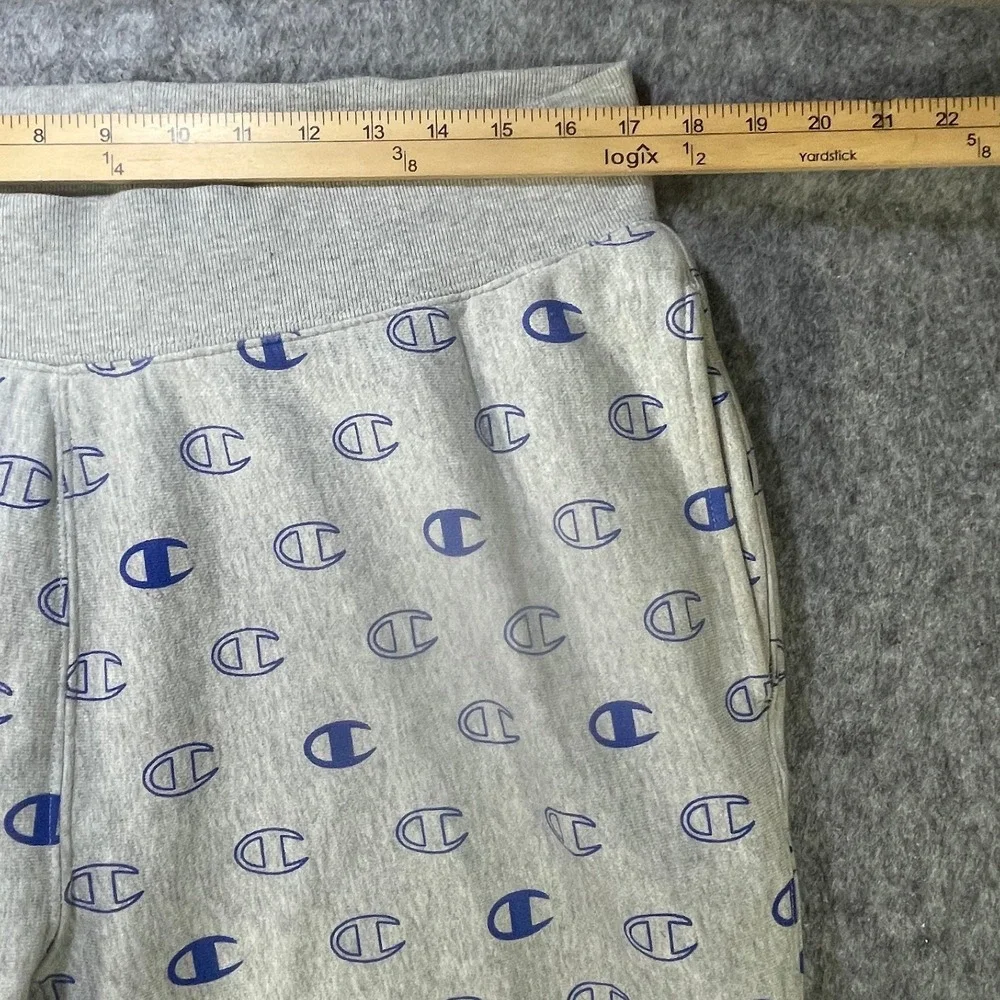 Champion Reverse Weave Jogger Sweatpants MensXL Logo AOP Urban Streetwear